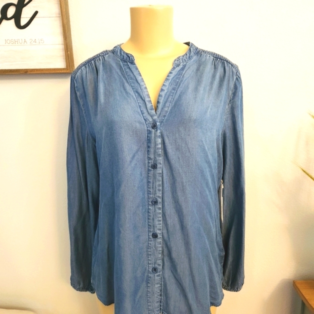 NEW😍 with tags jean top
